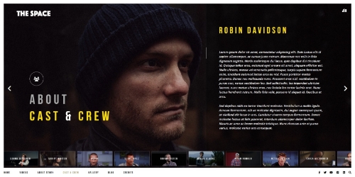 Introduce Cast & Crew to publicly credits everyone involved in the production